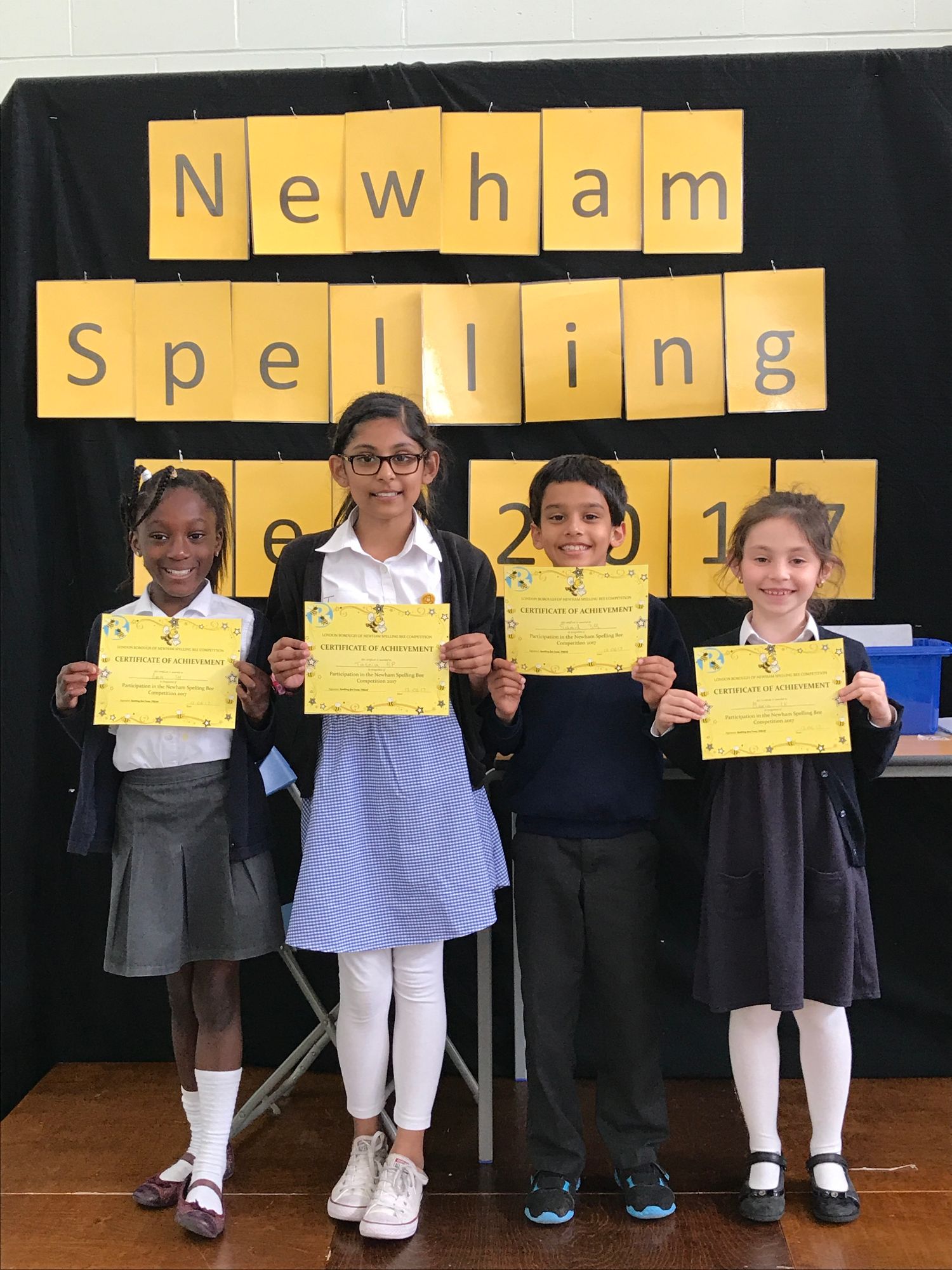 Curwen Primary School Newham Spelling Bee Competition